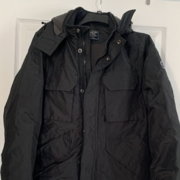 ABERCROMBIE & FITCH MENS PUFFER COAT SIZE SMALL - Picture 1 of 13